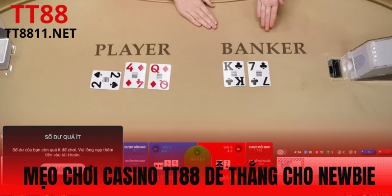 Hiểu luật chơi trong game Casino TT88